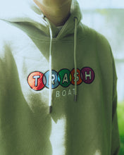 Load image into Gallery viewer, Embroidered Circles Hoodie - Pistachio Green