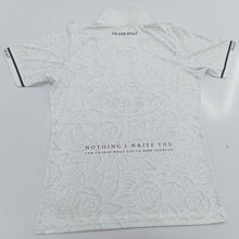 Load image into Gallery viewer, Nothing I Write You Football Shirt - White LIMITED EDITION